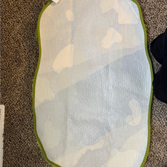 Golf Course Colorful Abstract Area Rug - Picture 3 of 3